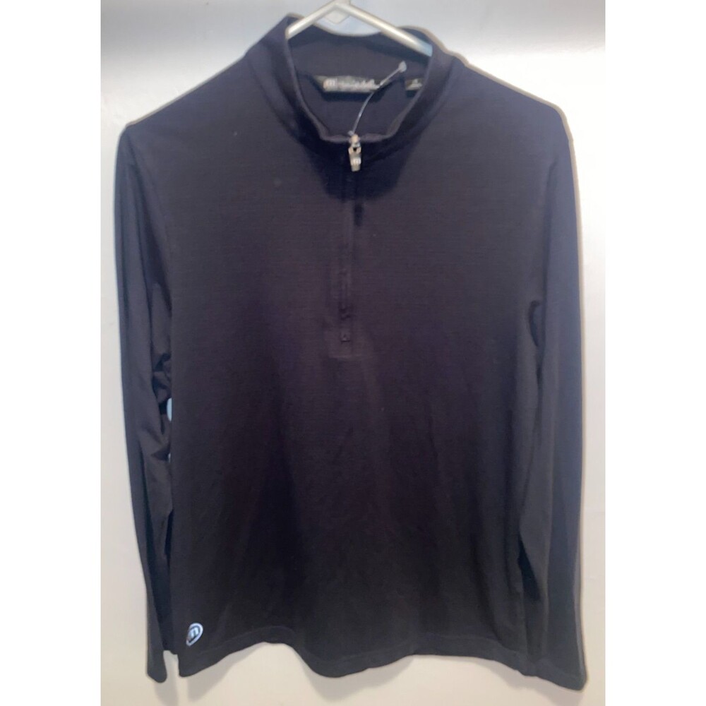 Travis Mathew Pullover Men’s S Blue Lightweight Stretch Golf Casual Quarter Zip